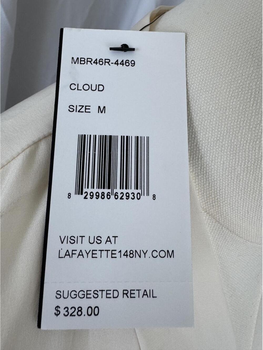 Lafayette 148 100% Silk White Sleeveless Zip-Front Vest Top Size M - Picture 5 of 10